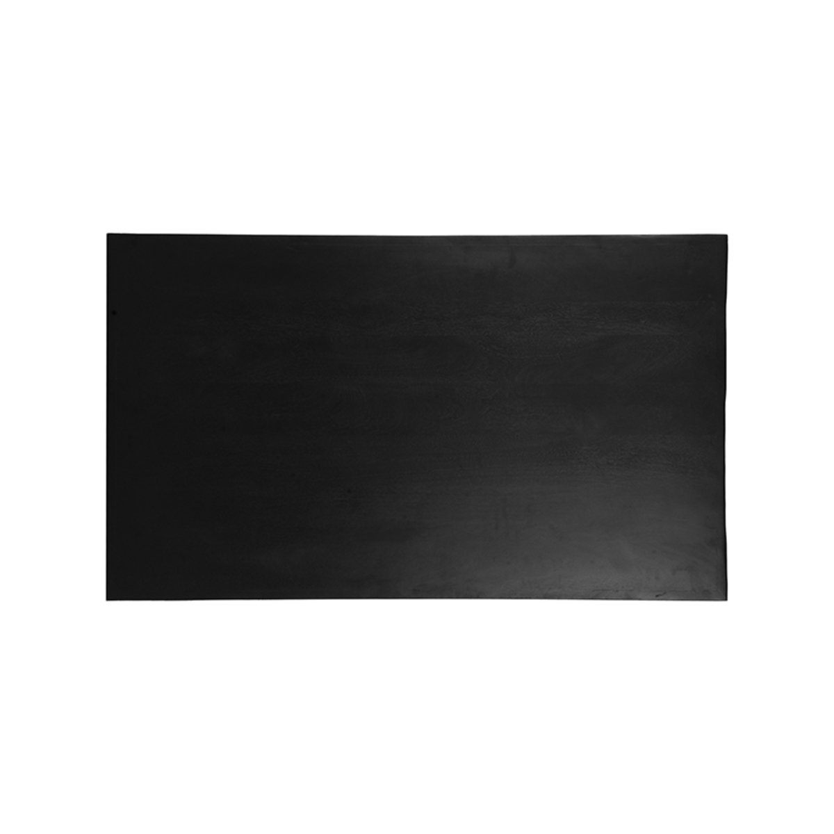 Restauranttafel Blad zwart mangohout, 120x70 cm