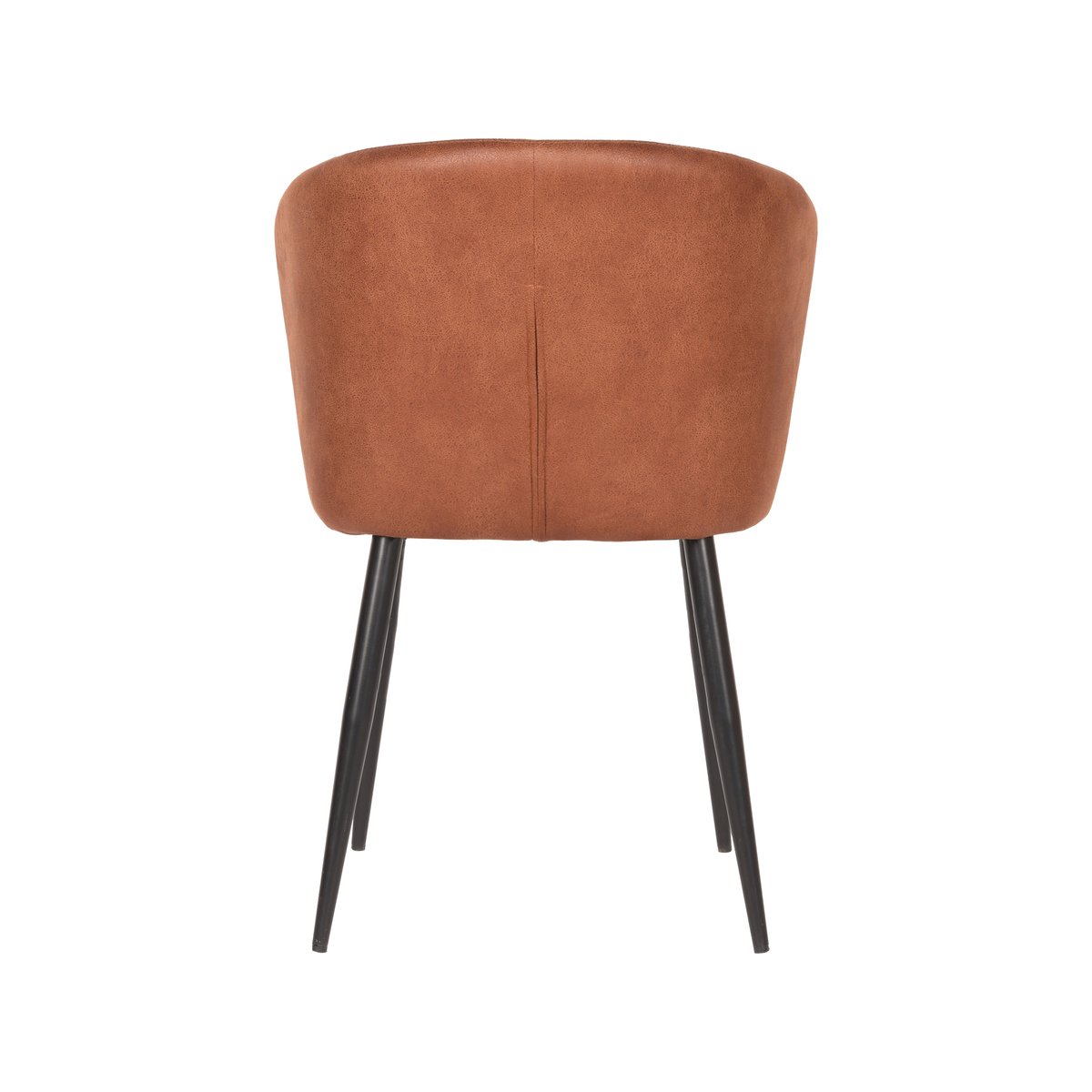 Eetkamerstoel Wave cognac microvezel