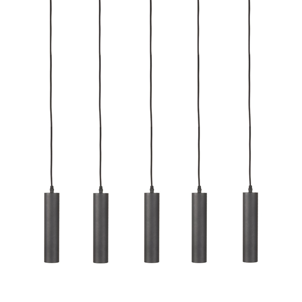 Hanglamp Ferroli zwart, 120x80x10 cm