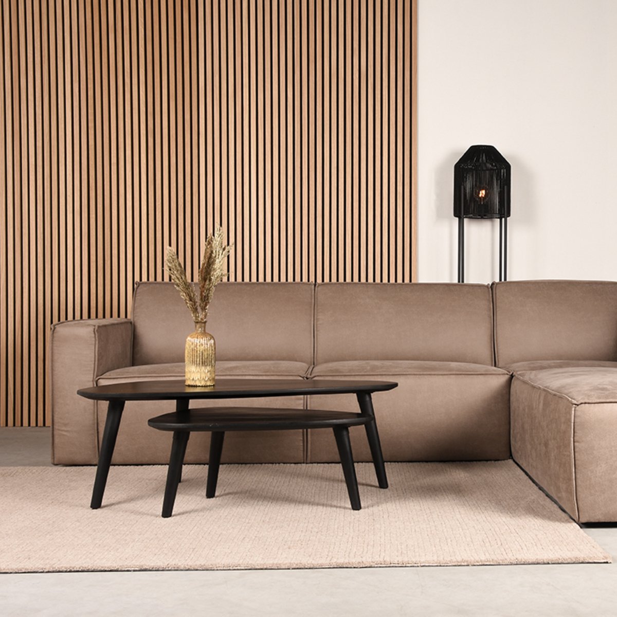 Karpet Wolly taupe, 200x300 cm
