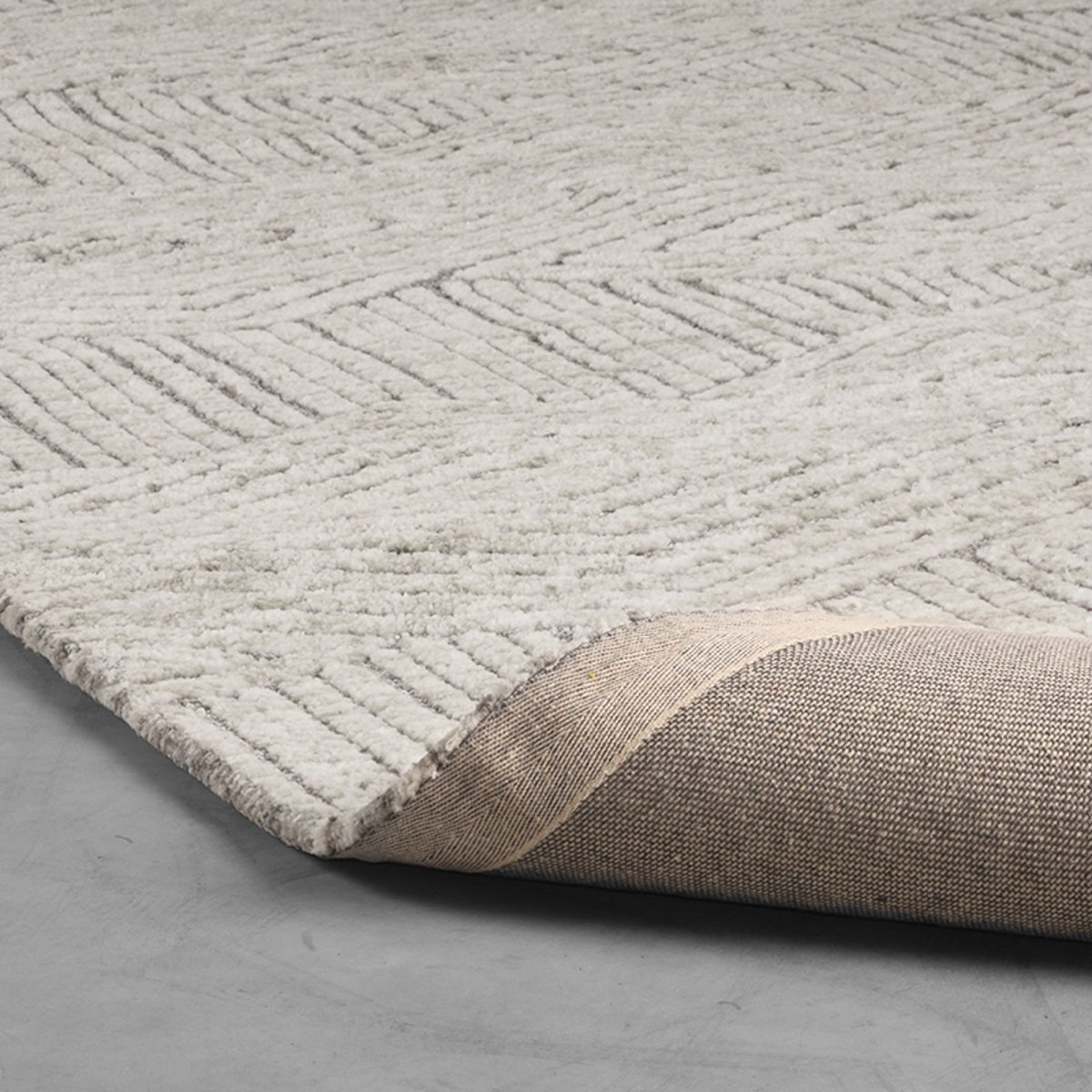 Karpet Cosy grijs, 200x300 cm
