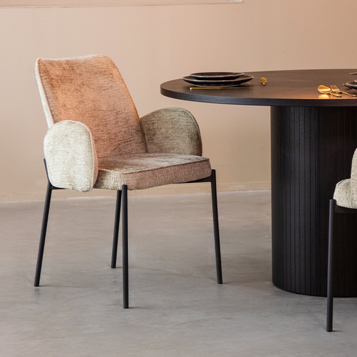 Eetstoel Joni beige