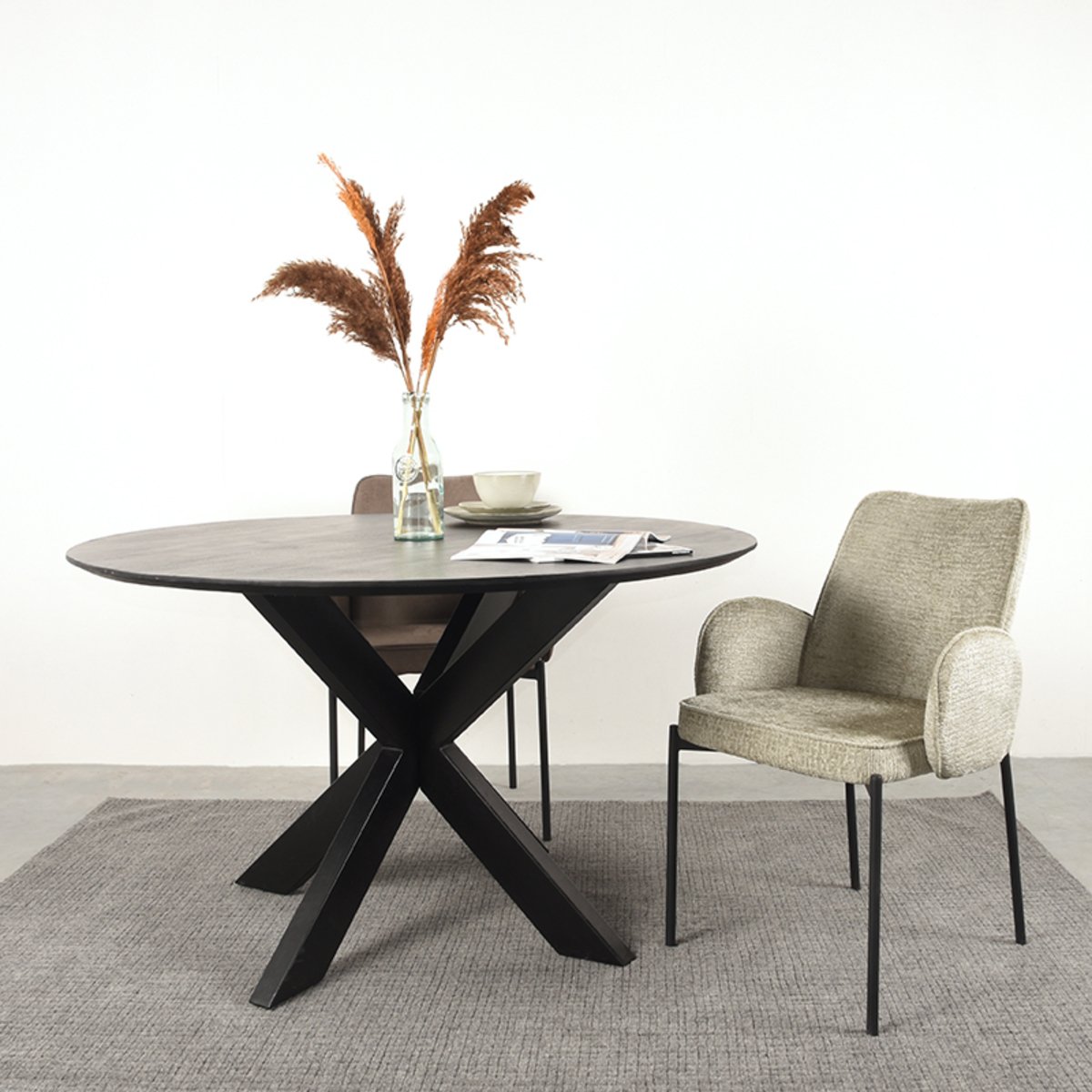Eetstoel Joni beige