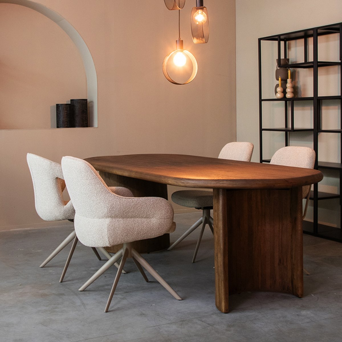 Eettafel Vito 240 x 100 espresso