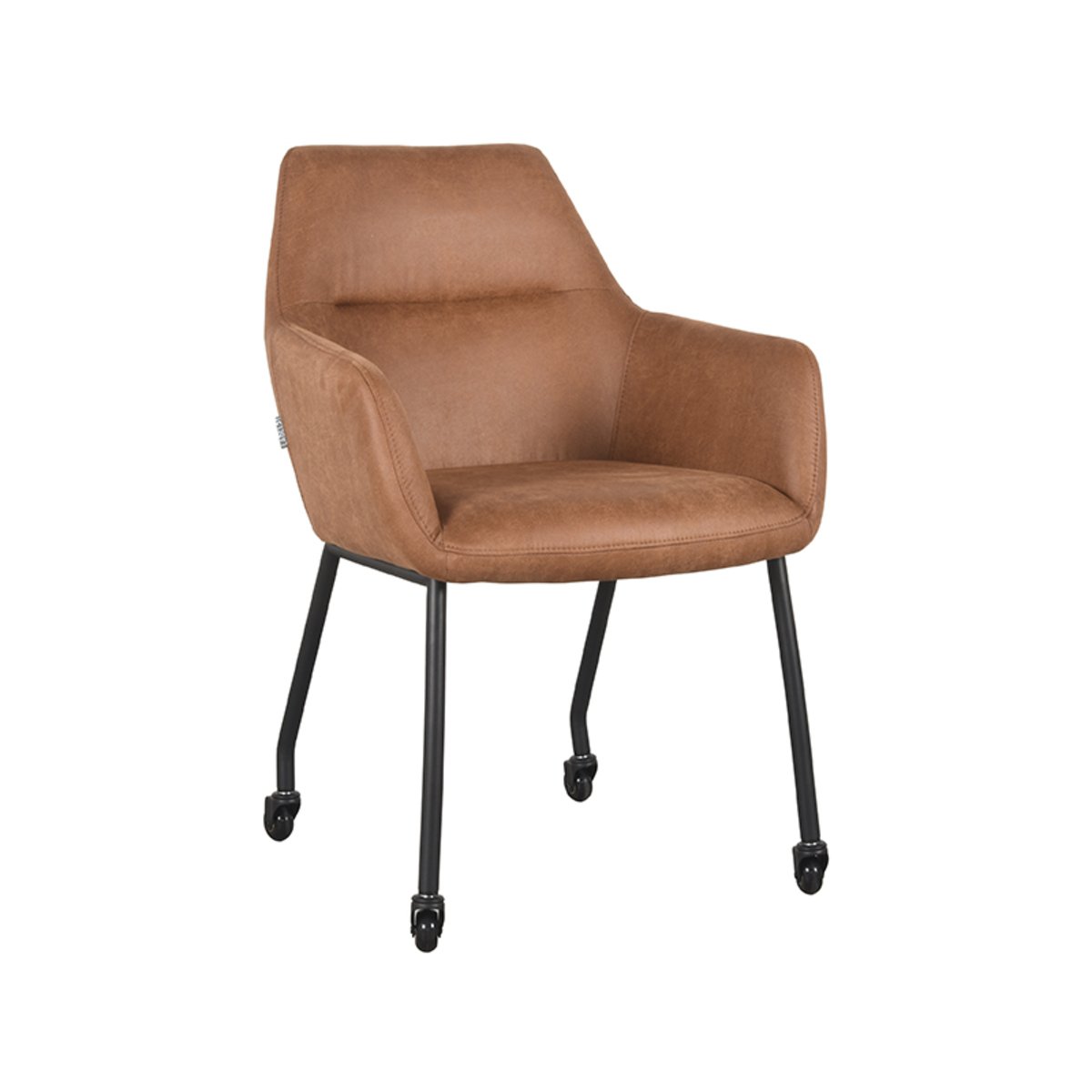 Armstoel Lenny Cognac