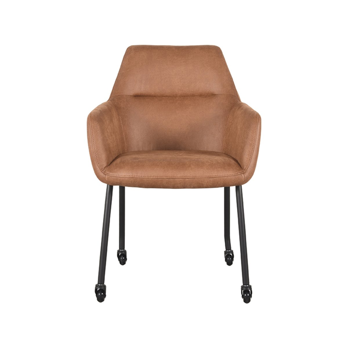Armstoel Lenny Cognac