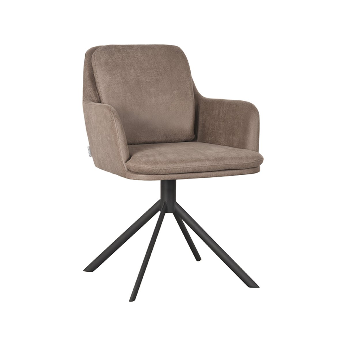 Armstoel Joy Taupe