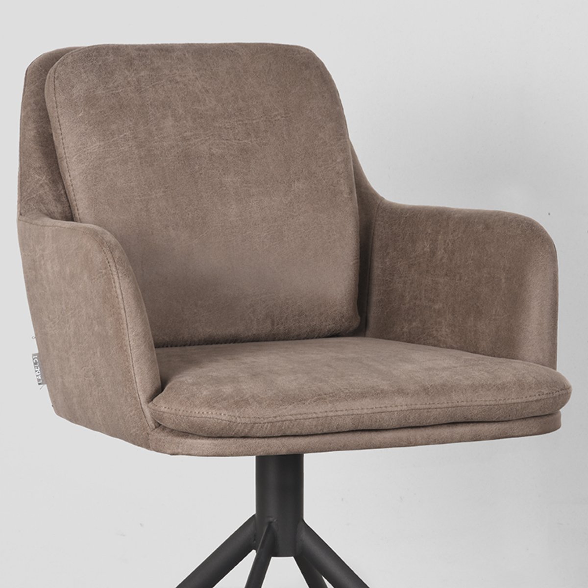 Armstoel Joy Taupe