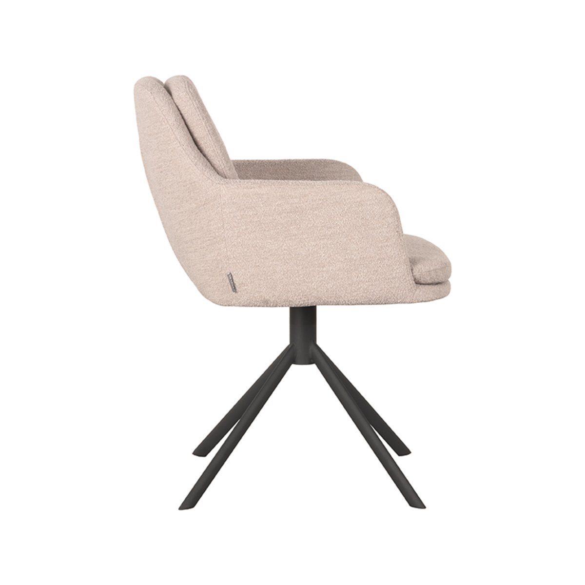 Armstoel Joy Bouclé Naturel