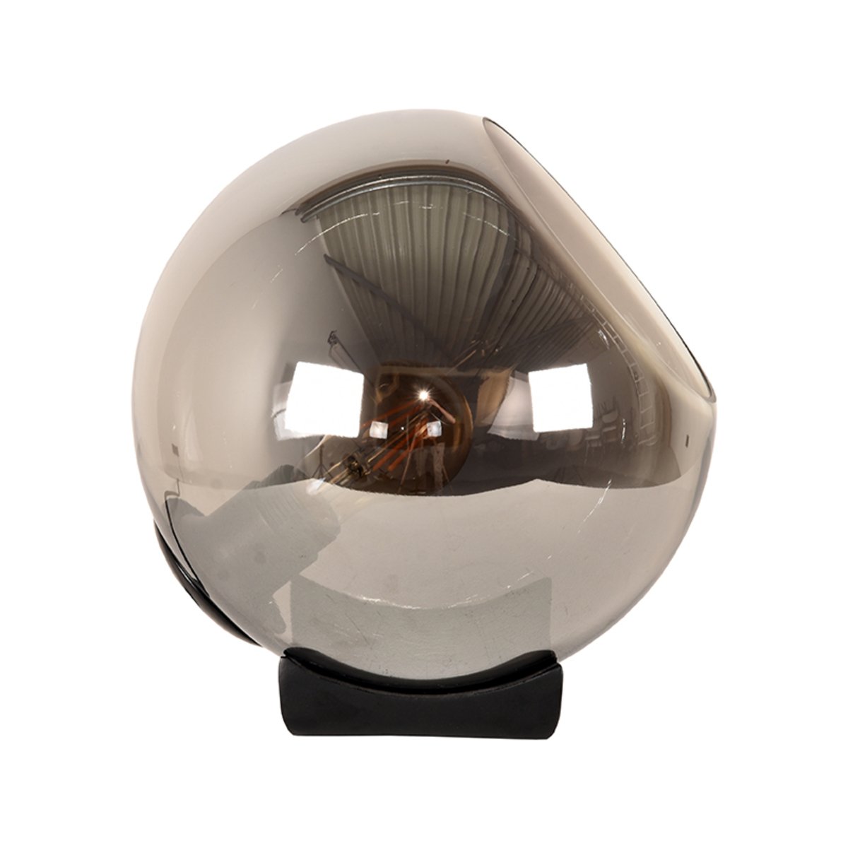 Tafellamp Firo smoke, 25x25x26 cm
