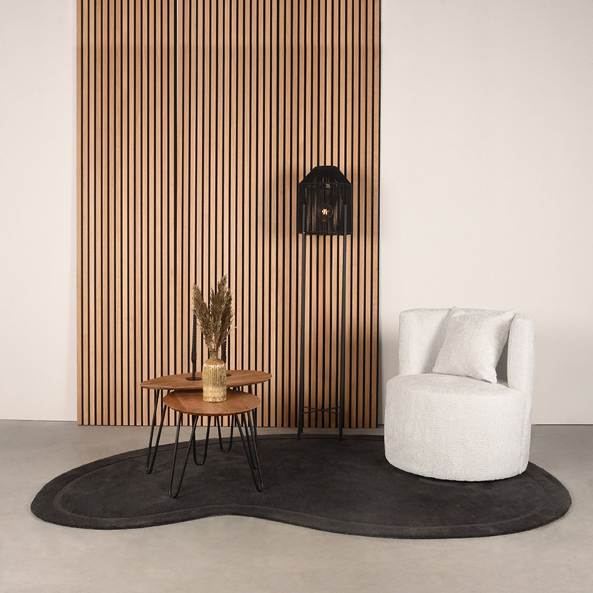 Fauteuil Evy Naturel