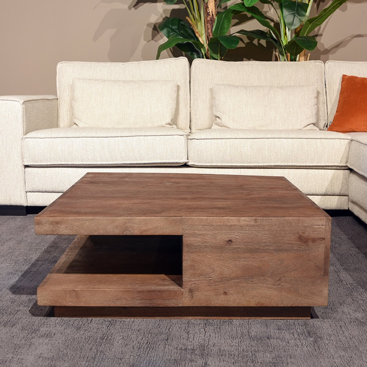 Salontafel Square mangohout
