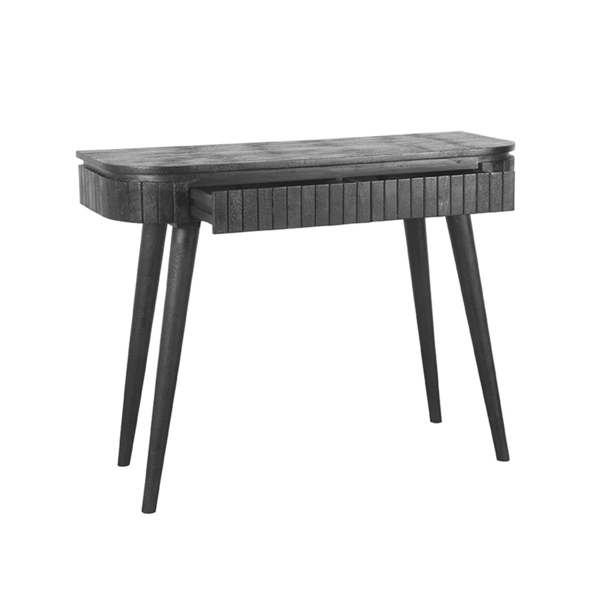 Bureau Nils mangohout zwart