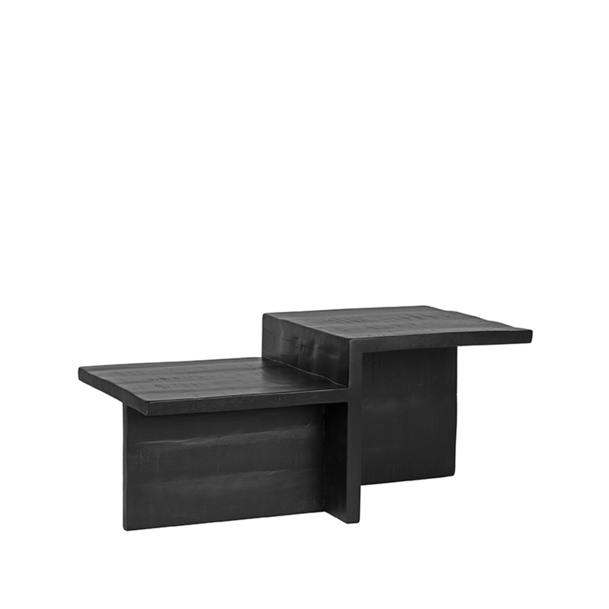Salontafel Skip mangohout zwart