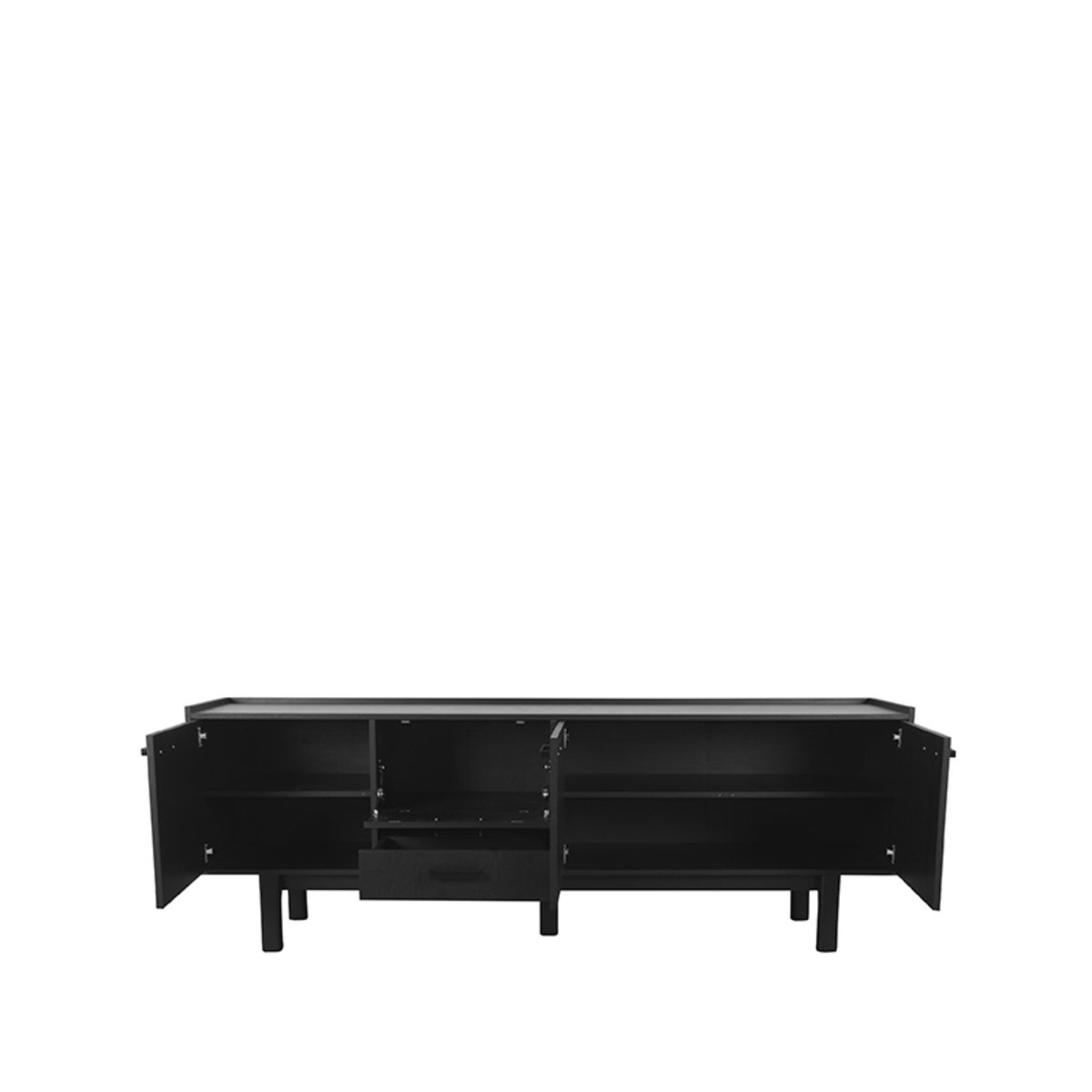Dressoir Cali zwart eiken