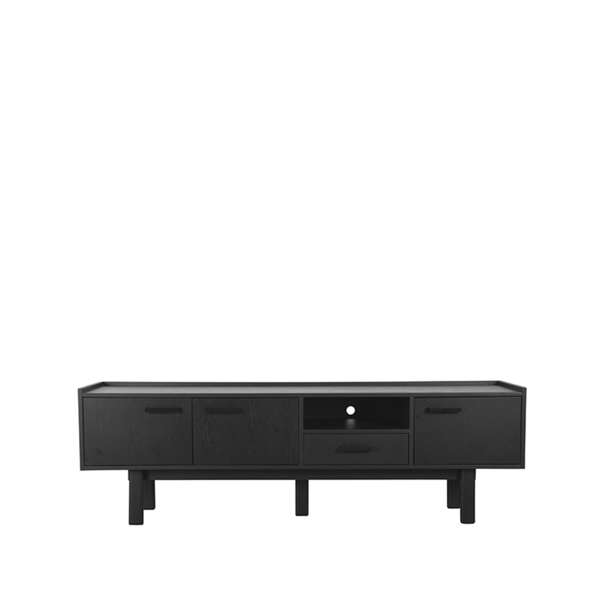 Dressoir Cali zwart eiken