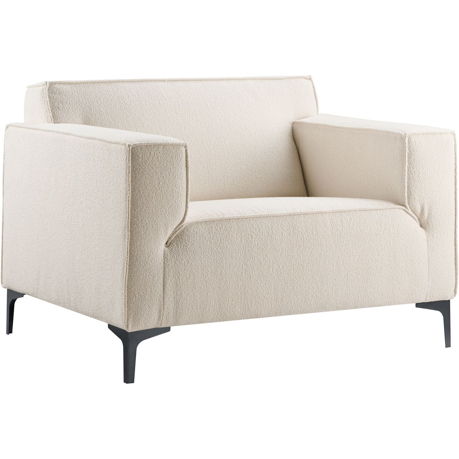 Loveseat Terzo bonellvering HR-schuim zitting ivory