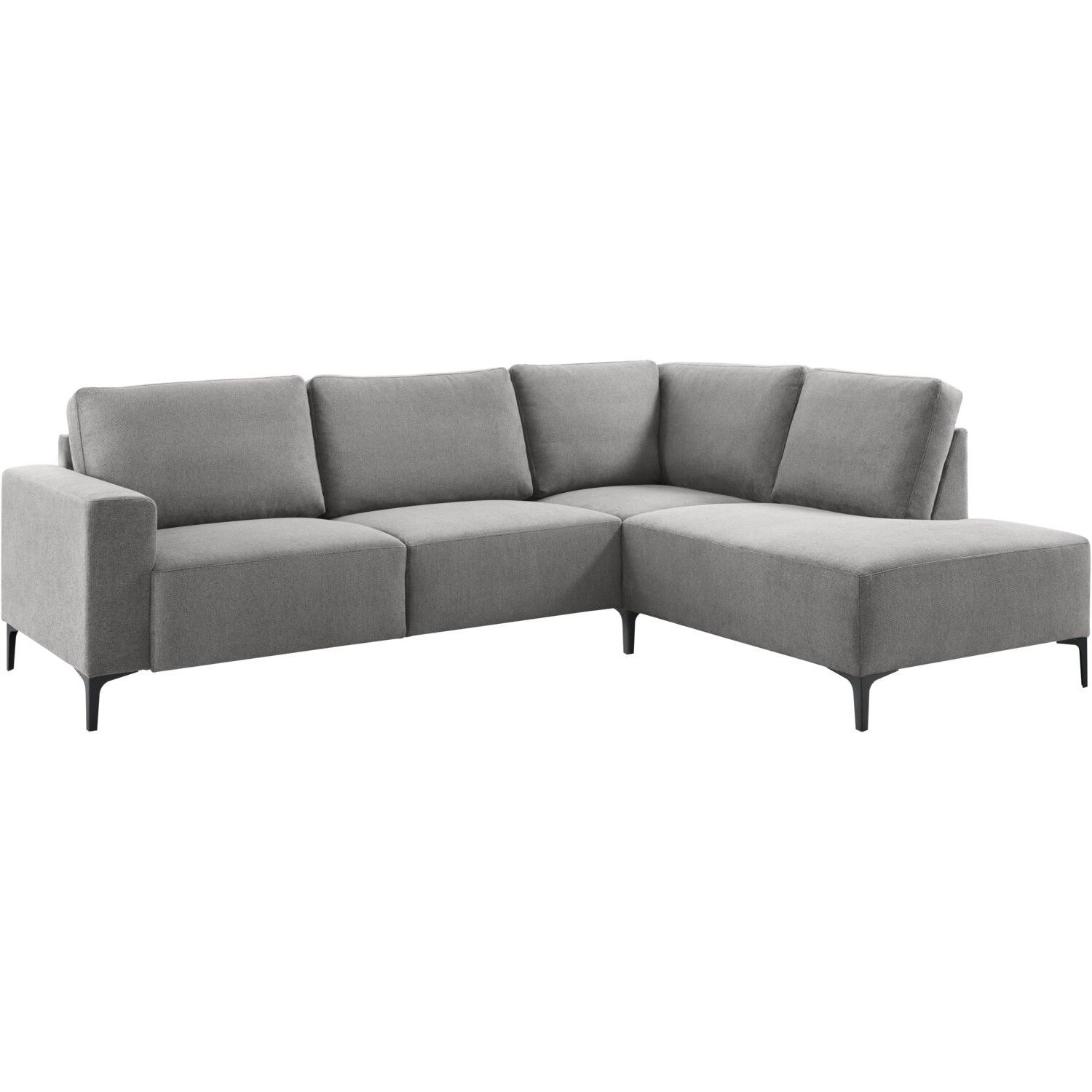 Hoekbank Fabria polyetherschuim, slate