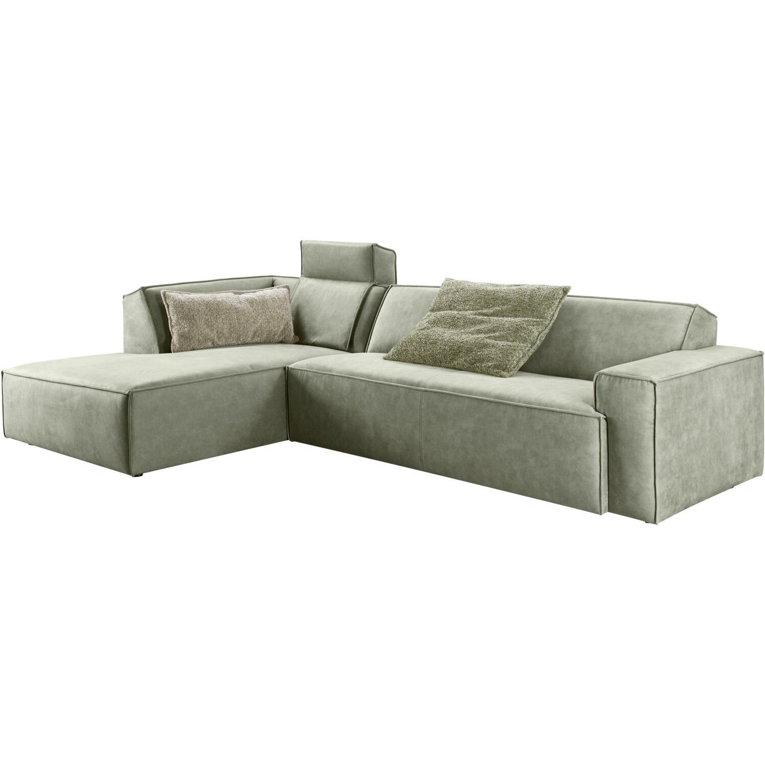 Hoekbank Baricci HR i.c.m. traagschuim