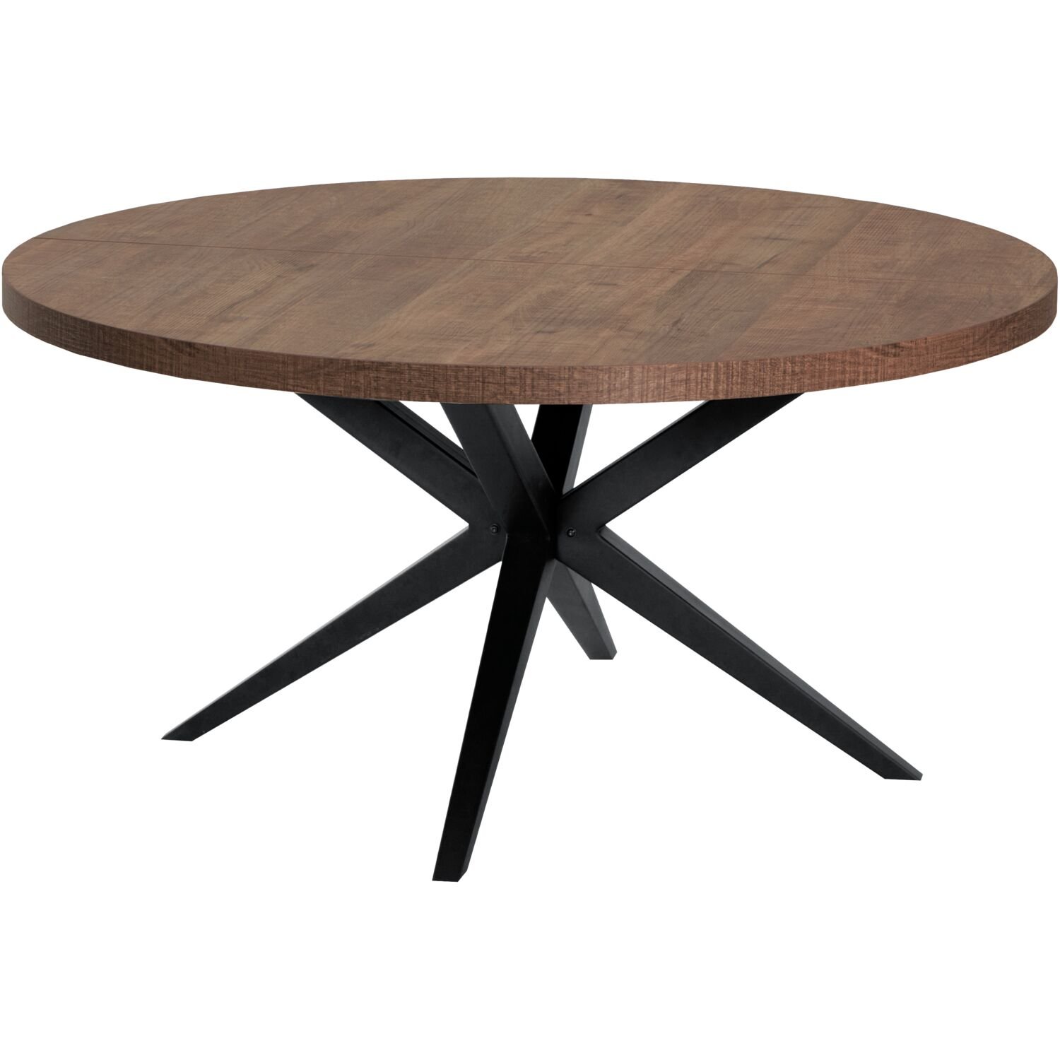 Eettafel Mascaro uitschuifbaar ø 130 tot (170) dark mango