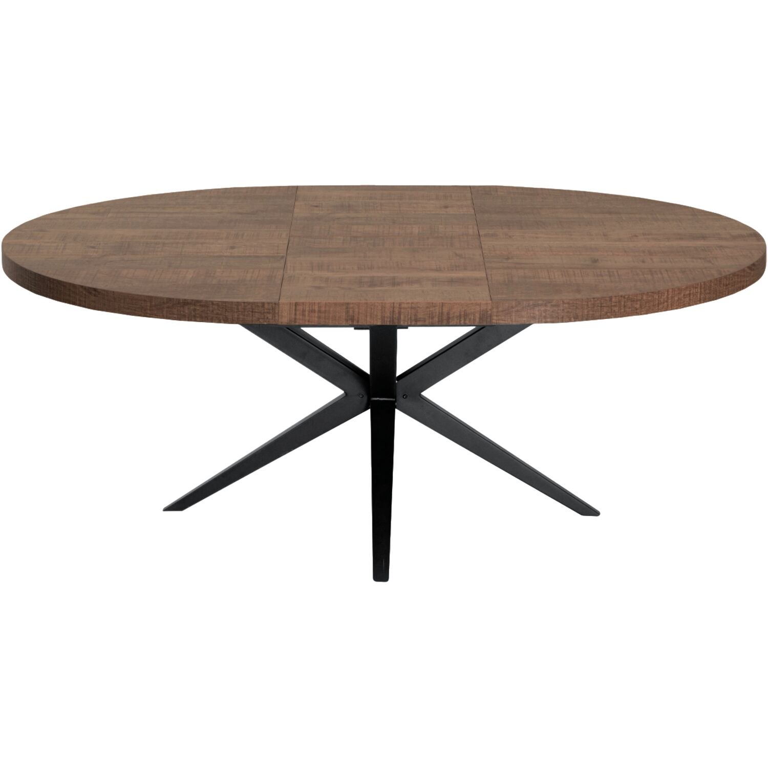 Eettafel Mascaro uitschuifbaar ø 130 tot (170) dark mango