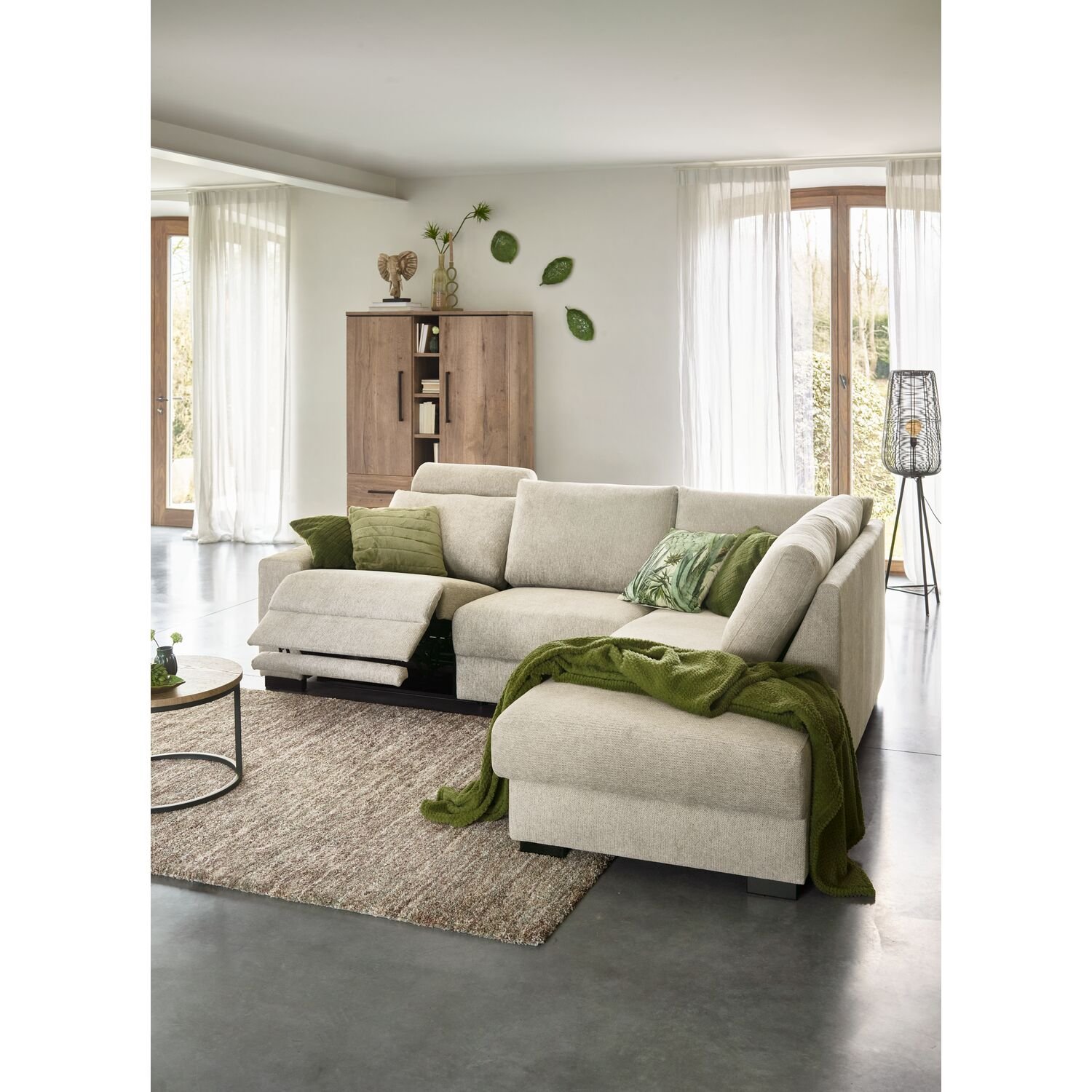 Salontafel set Lunata barley, Ø75 cm