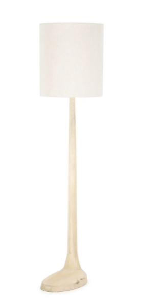 Vloerlamp Riemer naturel