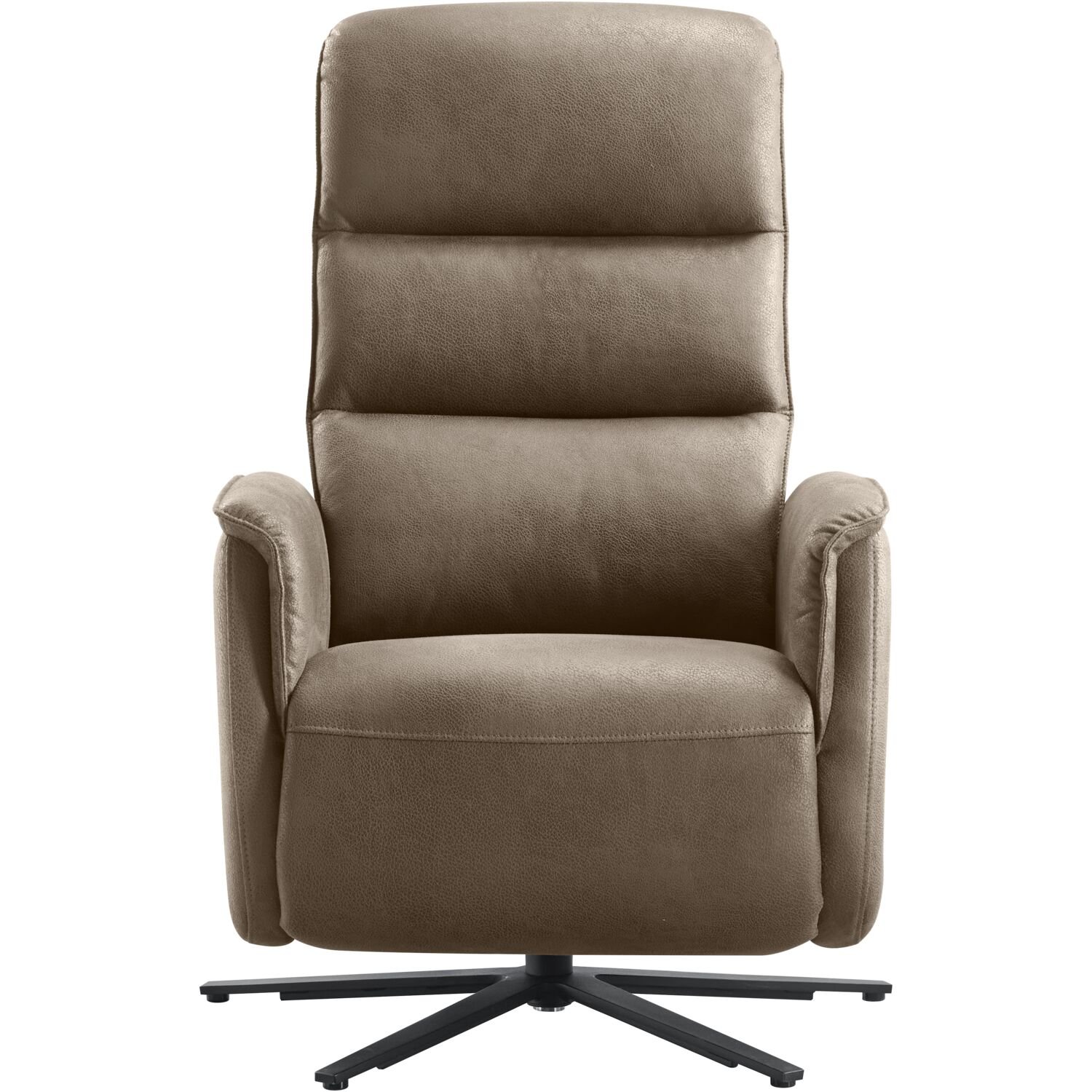 Relaxfauteuil Volgere medium donkerbruin elektrisch verstelbaar