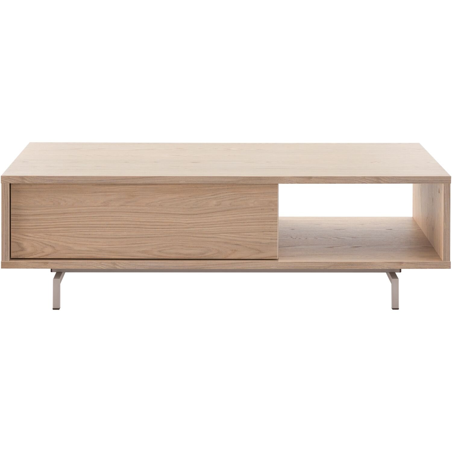 Salontafel Famosa 67x131 cm rechthoekig bruin