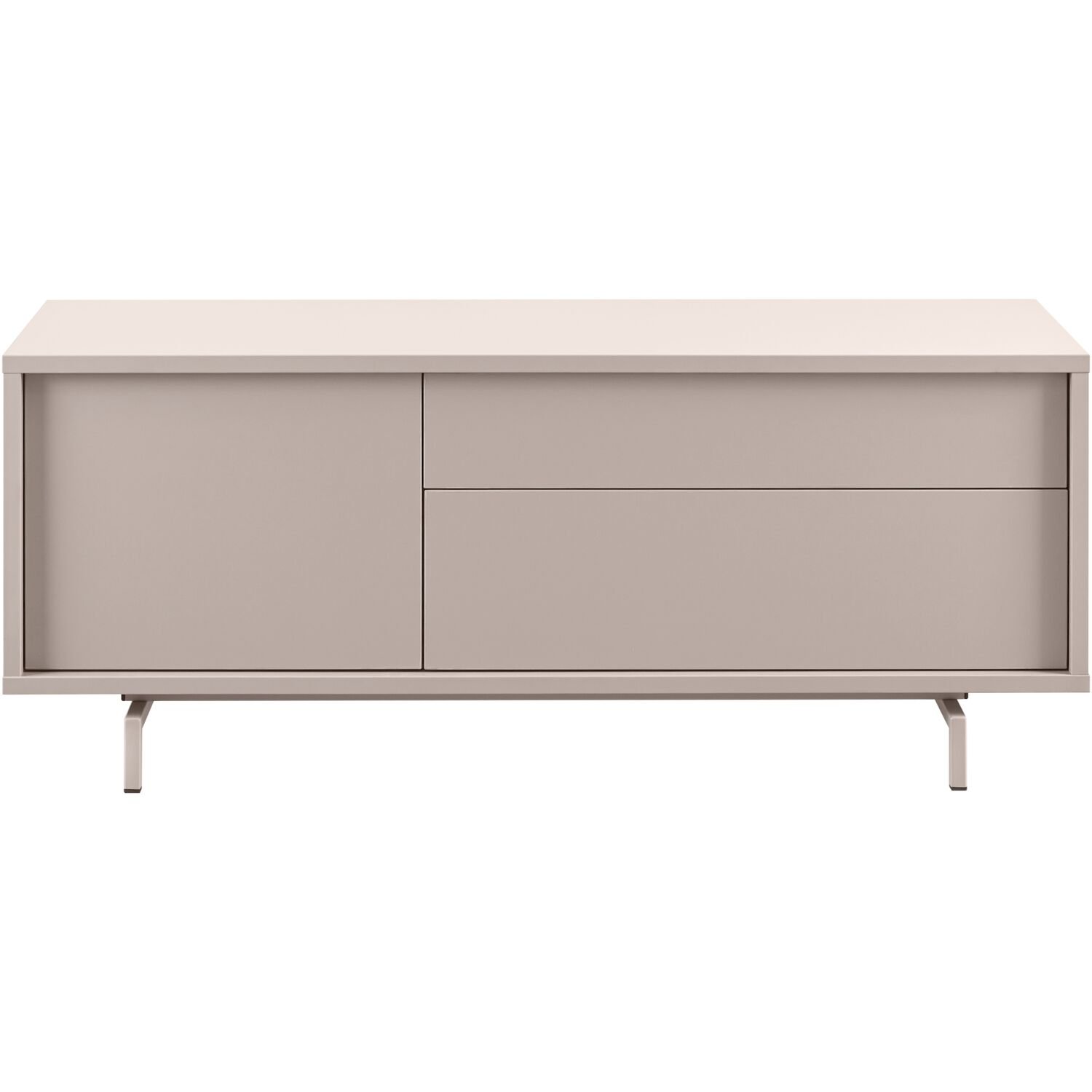 TV-meubel Famosa 132 cm grijs