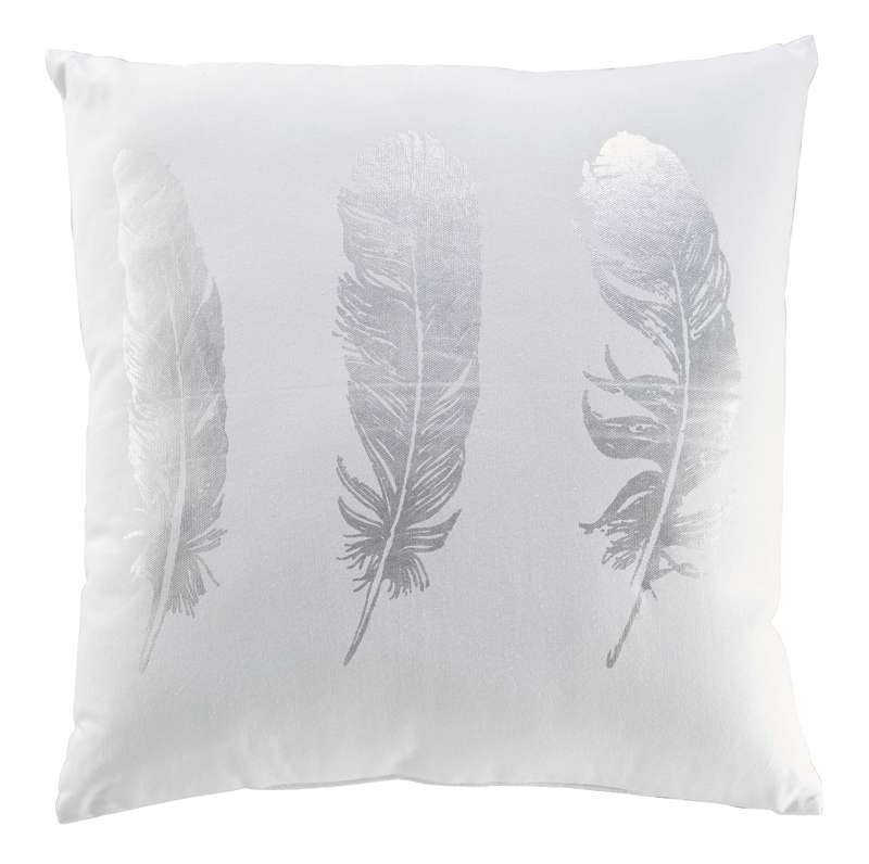 Sierkussen Scalo 43 x 43 wit