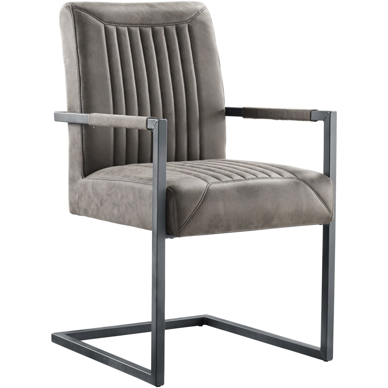 Armstoel Parantino taupe
