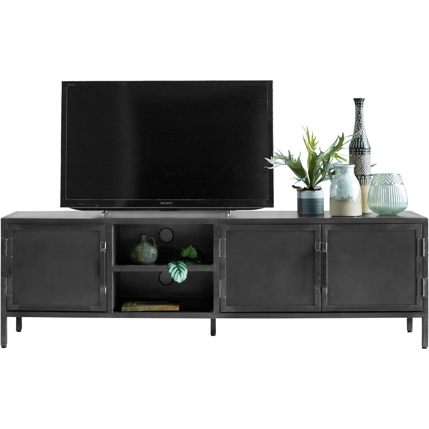 Tv-meubel Carpino 54 x 180 metaal