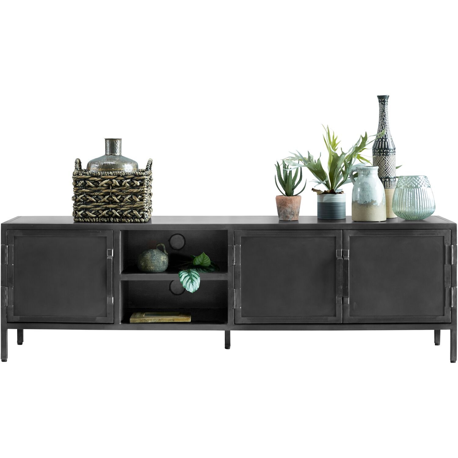 Tv-meubel Carpino 54 x 180 metaal