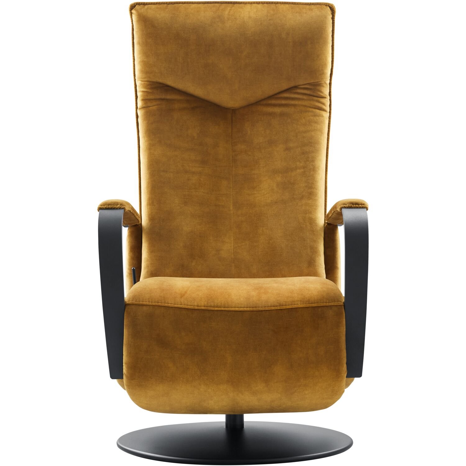 Relaxfauteuil Seduto HR-schuim zitting handmatig verstelbaar gold