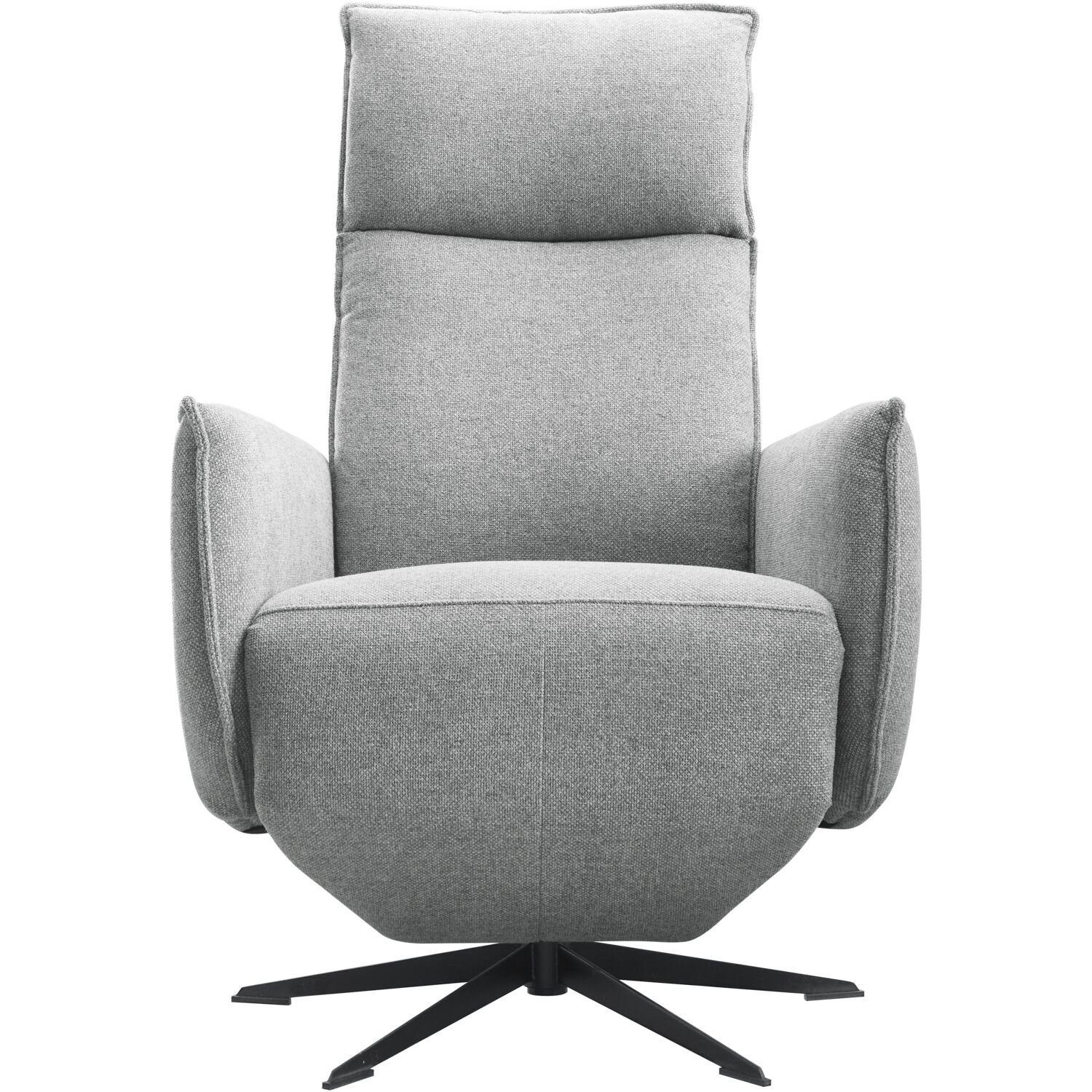 Relaxfauteuil Moio HR-schuim zitting zinc
