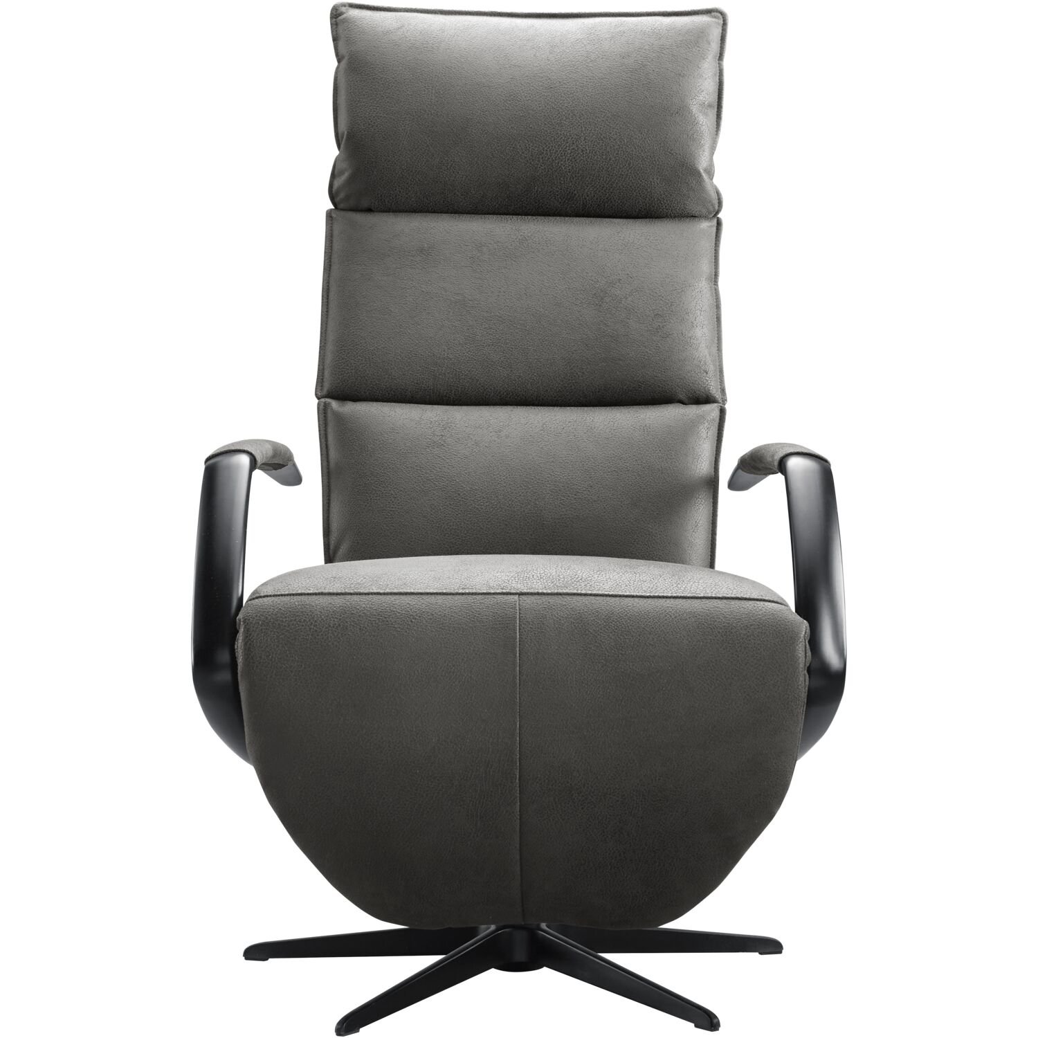 Relaxfauteuil Moio HR-schuim zitting antraciet