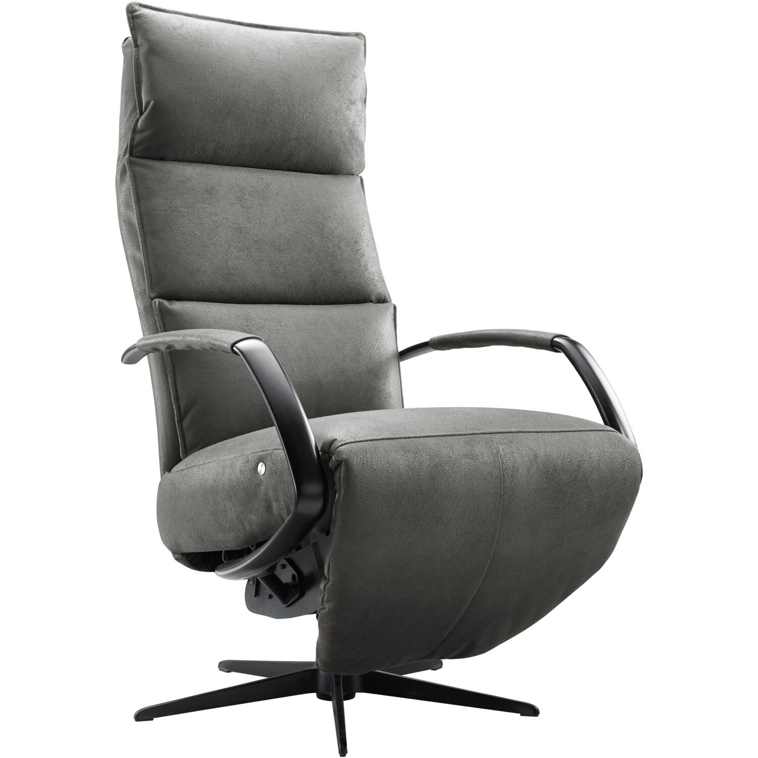 Relaxfauteuil Moio HR-schuim zitting antraciet