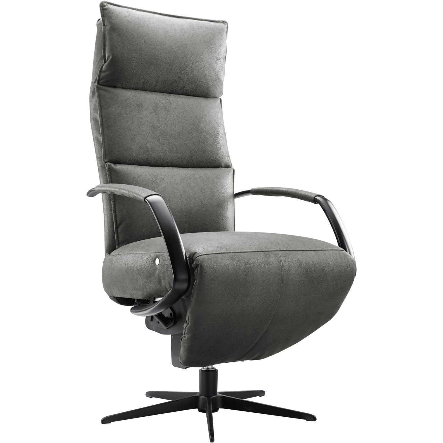 Relaxfauteuil Moio HR-schuim zitting antraciet