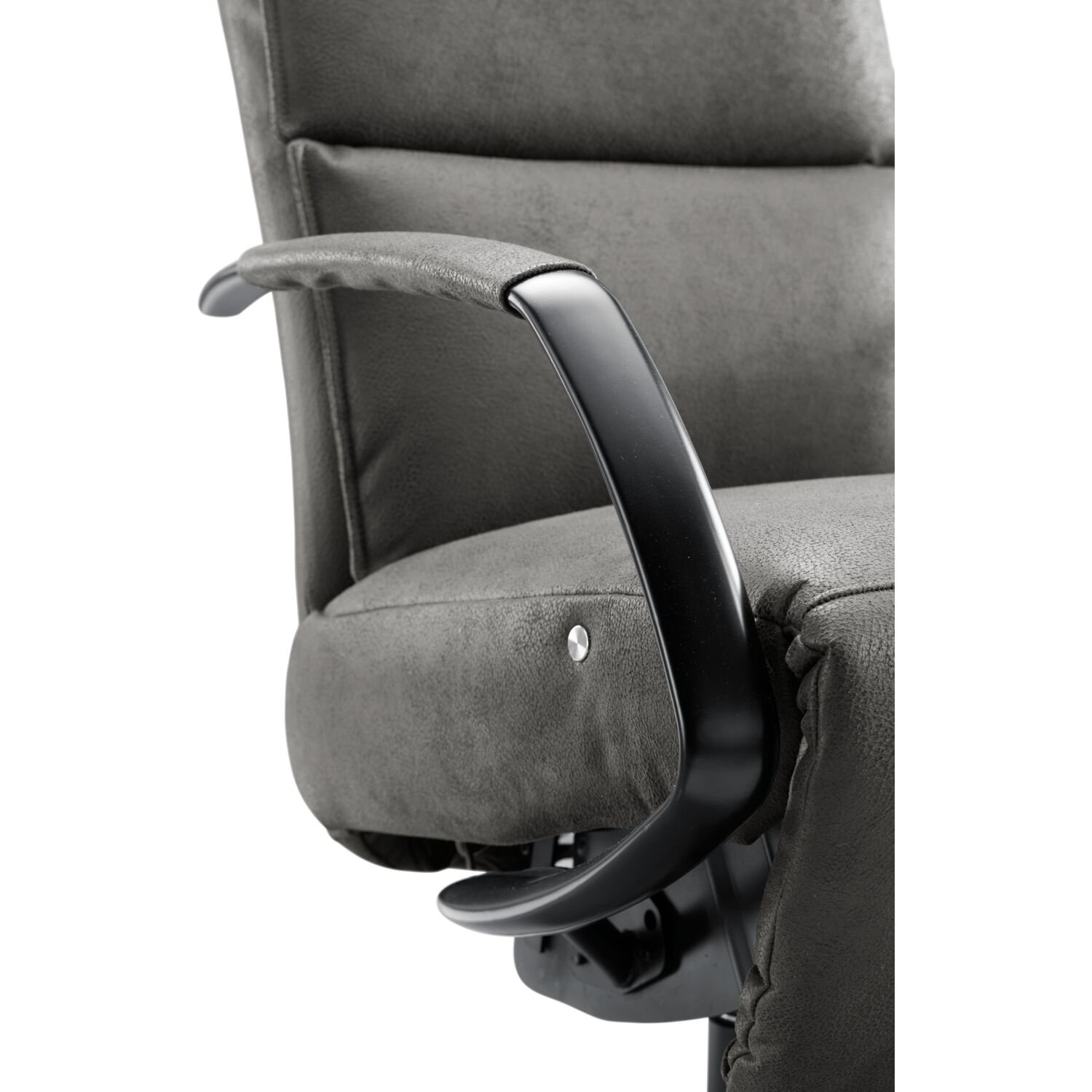 Relaxfauteuil Moio HR-schuim zitting antraciet