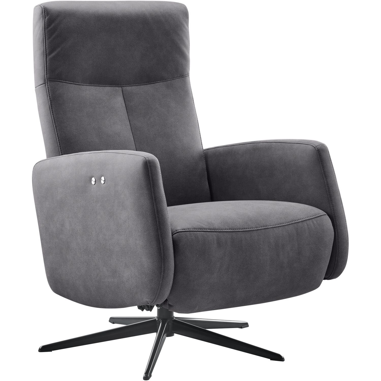 Relaxfauteuil Perfini Antraciet