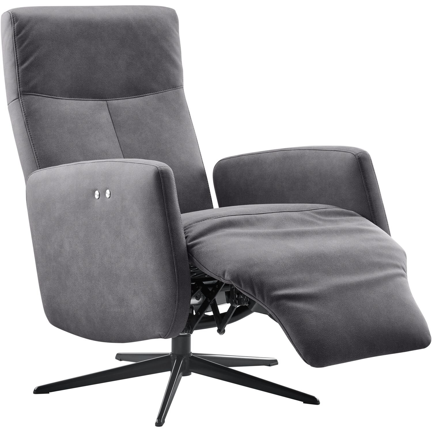 Relaxfauteuil Perfini Antraciet