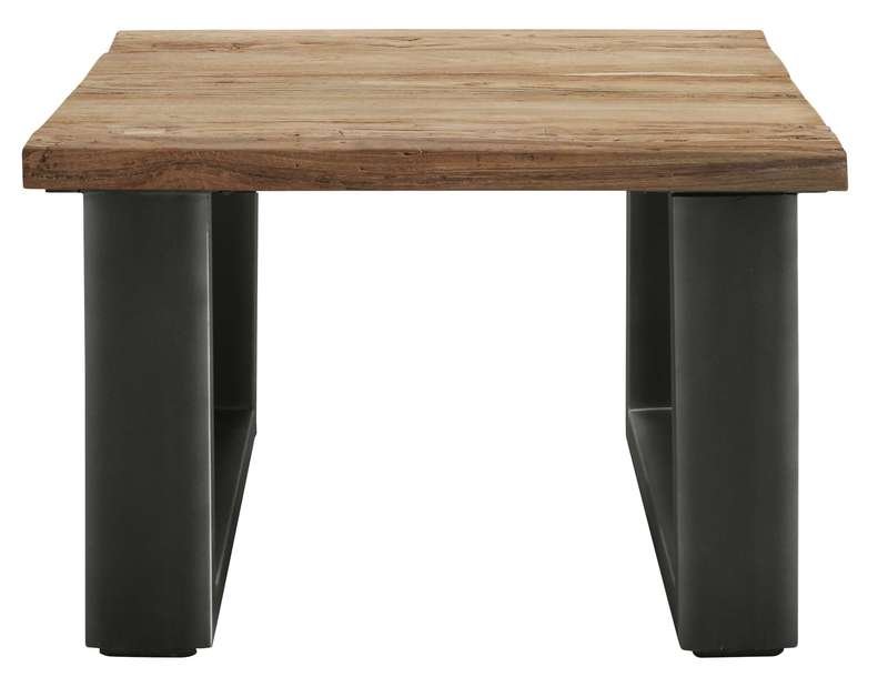 Bijzettafel Romaro 65 x 65 teak mix rough
