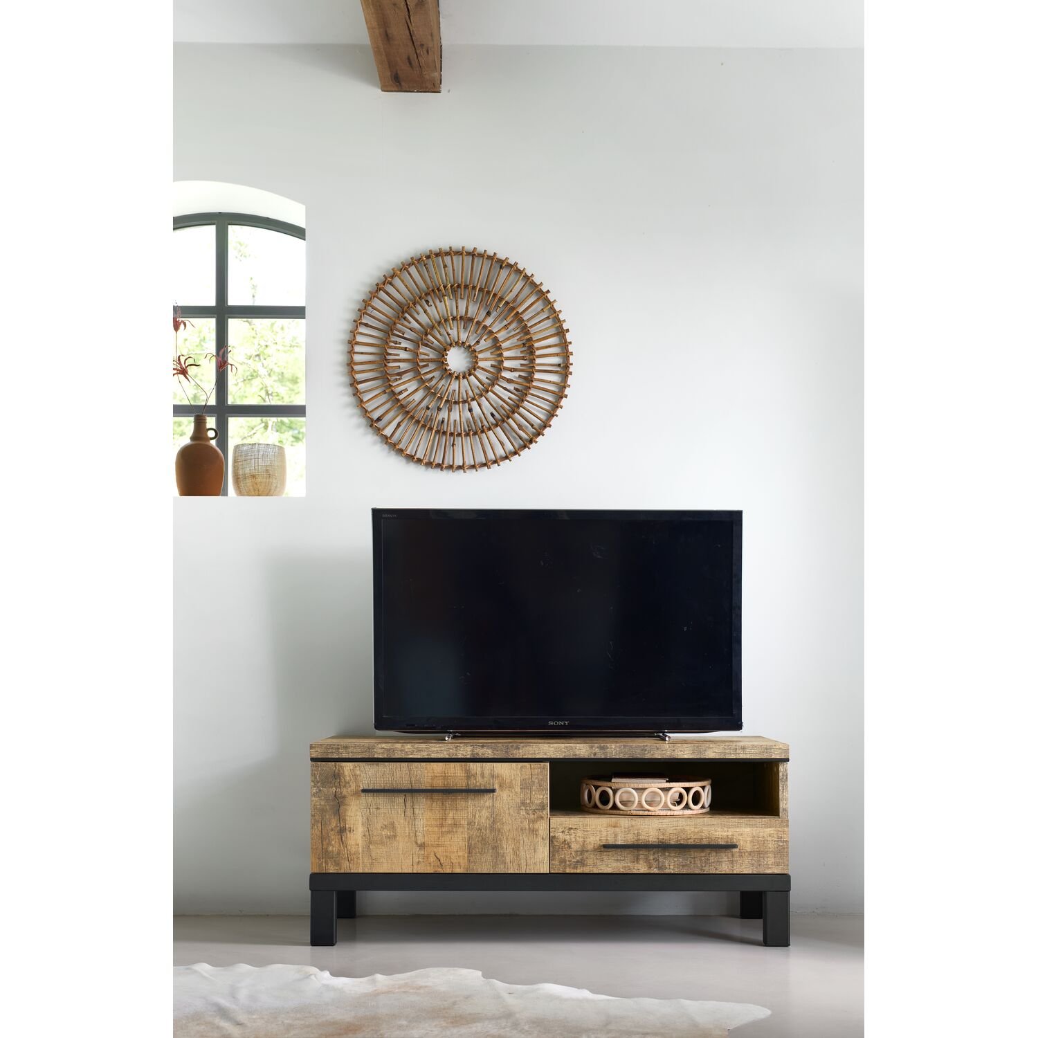 Tv-meubel Atrio 115 x 48 oriënt decor