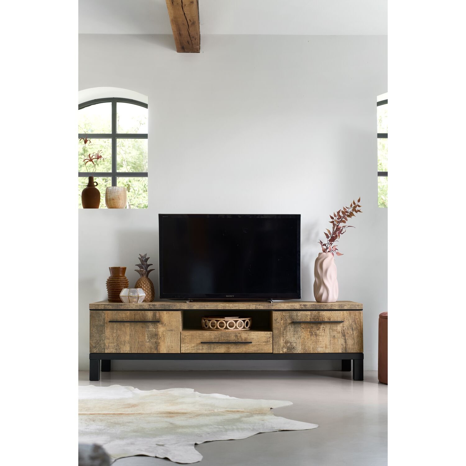 Tv-meubel Atrio 173 x 48 oriënt decor