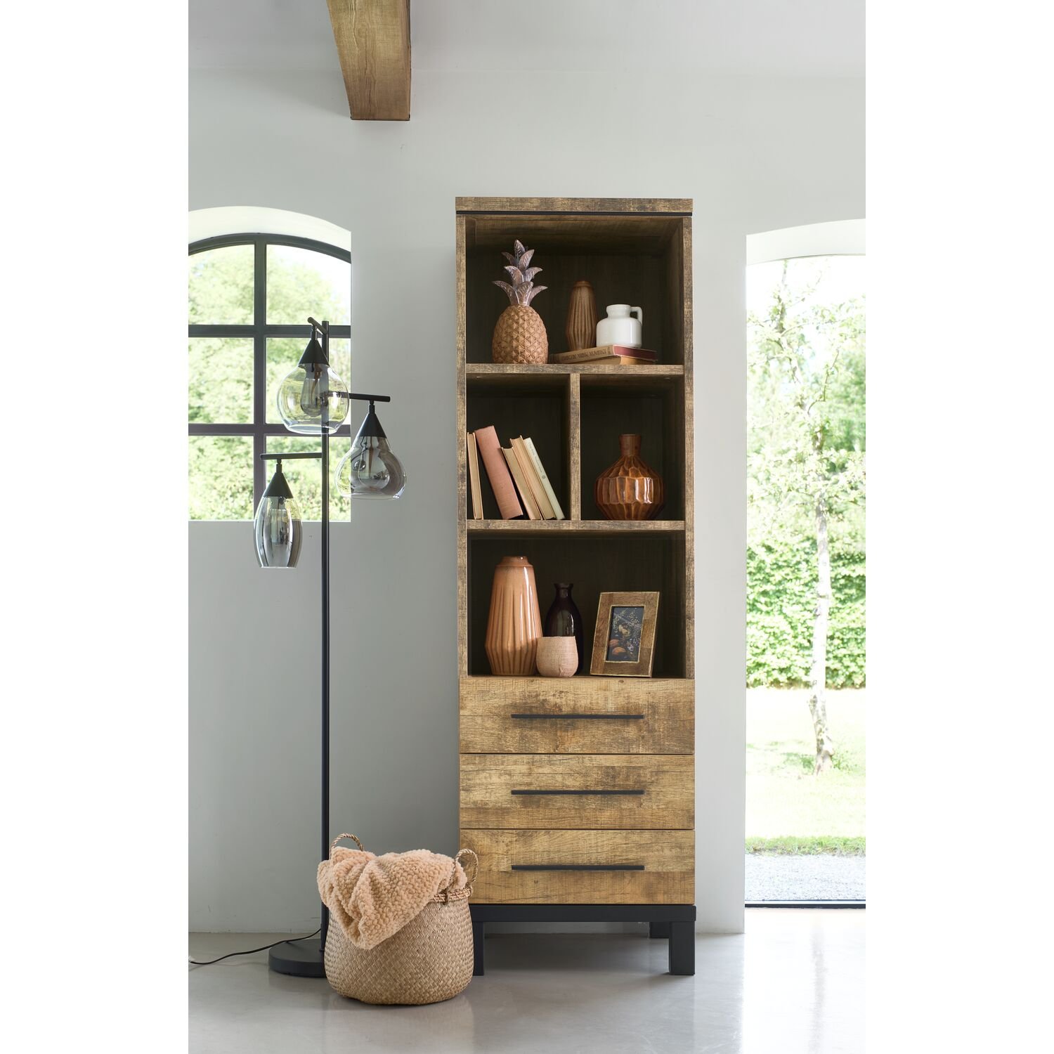 Boekenkast Atrio 188 x 58 oriënt decor