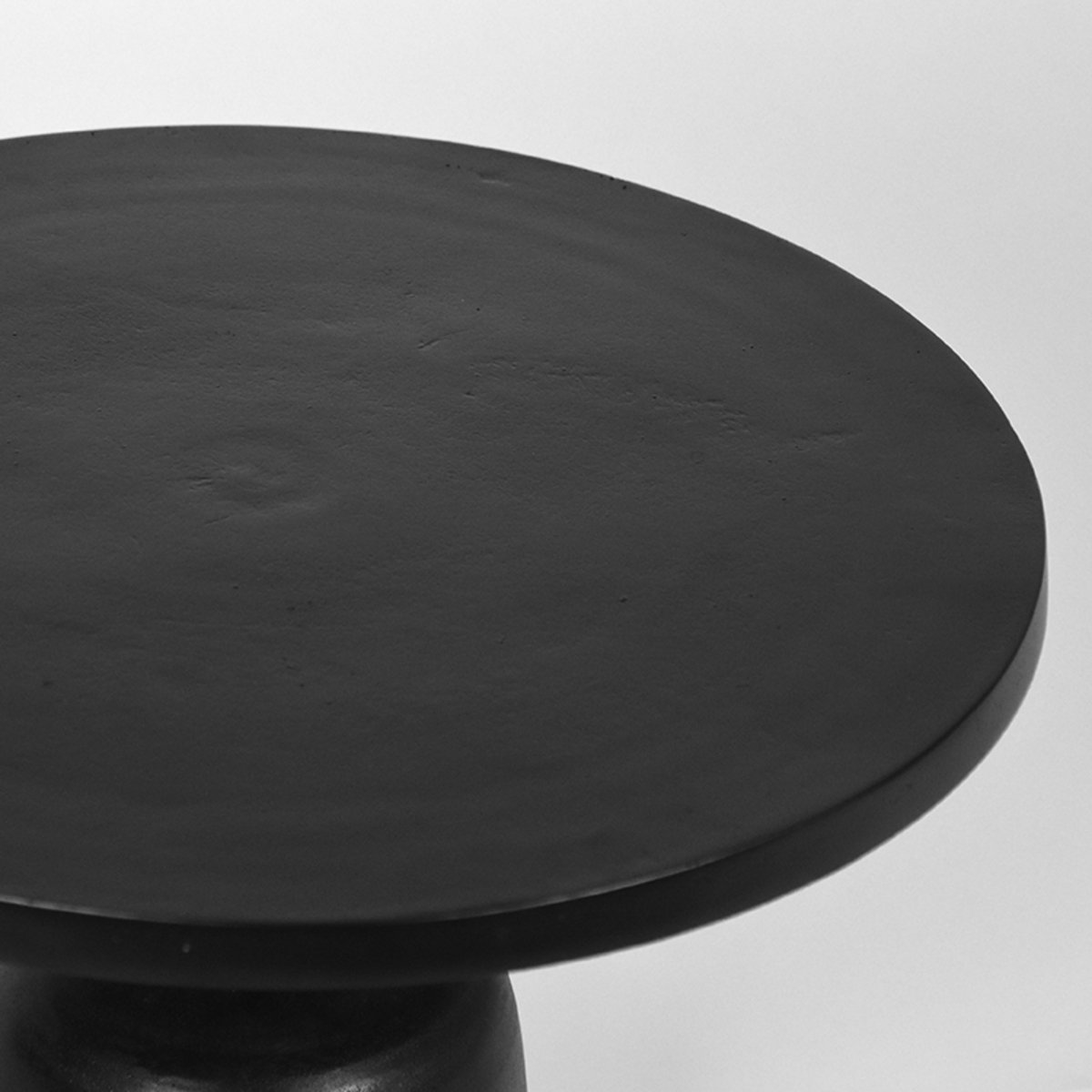 Bijzettafel Wink zwart metaal, 50x35 cm
