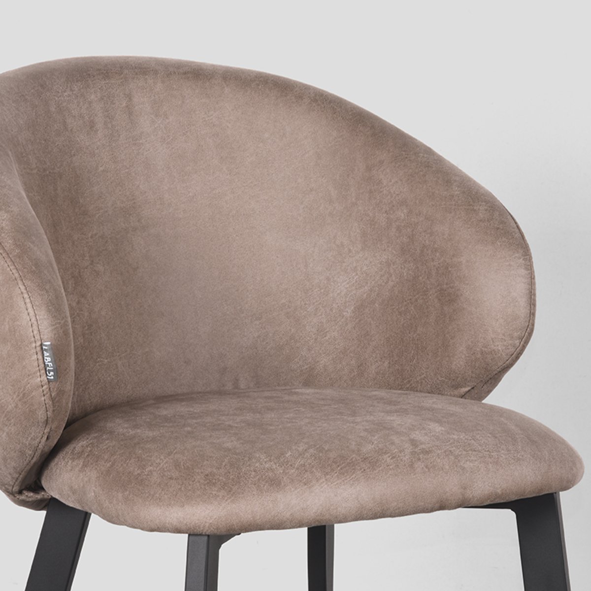Eetstoel Logan Taupe