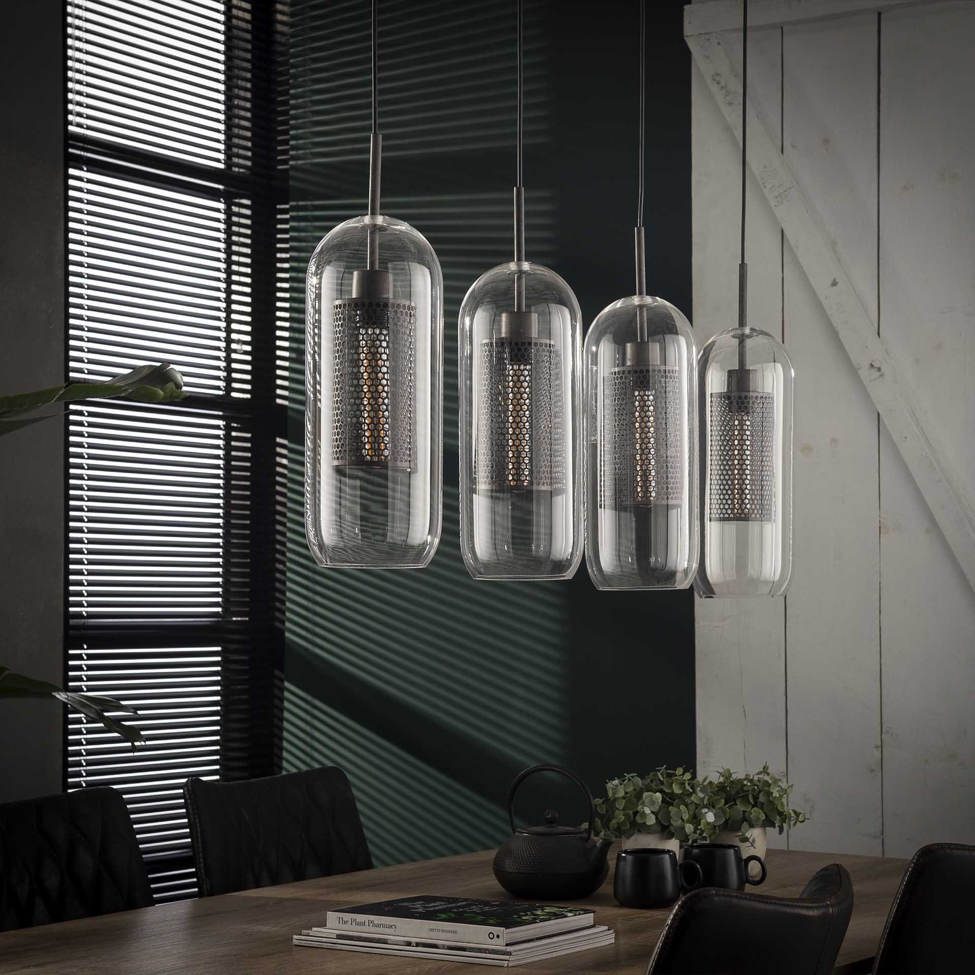 Hanglamp geperforeerd Ø15 glas