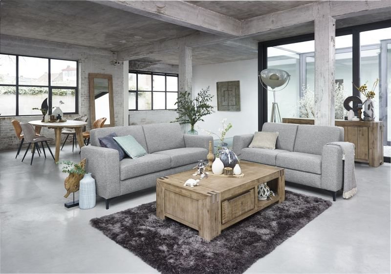 Salontafel Bassano 140 x 80 warm grey